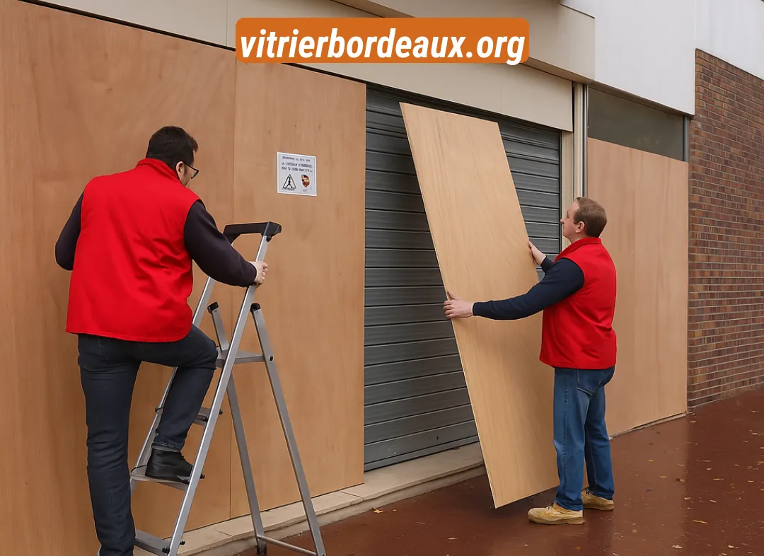 Mise en sécurité fermeture provisoire Bordeaux